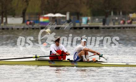 Rudern. Fabian Grillhofer, Vitus Haider. Klagenfurt, am 29.4.2023.
Foto: Kuess


---
pressefotos, pressefotografie, kuess, qs, qspictures, sport, bild, bilder, bilddatenbank