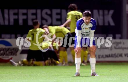 Fussball Rgionalliga. Treibach gegen Allerheiligen.  Torjubel   (Allerheiligen). Treibach 5.5.2023.
Foto: Kuess


---
pressefotos, pressefotografie, kuess, qs, qspictures, sport, bild, bilder, bilddatenbank