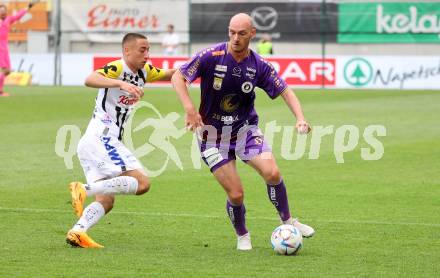 Fussball Bundesliga. SK Austria Klagenfurt gegen LASK.  Nicolas Wimmer (Klagenfurt). Klagenfurt, am 7.5.2023.
Foto: Kuess
---
pressefotos, pressefotografie, kuess, qs, qspictures, sport, bild, bilder, bilddatenbank