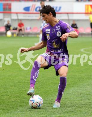 Fussball Bundesliga. SK Austria Klagenfurt gegen LASK. Sebastian Guerra Soto  (Klagenfurt). Klagenfurt, am 7.5.2023.
Foto: Kuess
---
pressefotos, pressefotografie, kuess, qs, qspictures, sport, bild, bilder, bilddatenbank