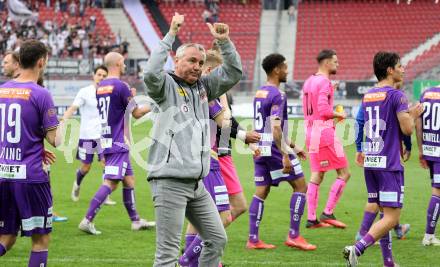 Fussball Bundesliga. SK Austria Klagenfurt gegen LASK.   Trainer Peter Pacult (Klagenfurt). Klagenfurt, am 7.5.2023.
Foto: Kuess
---
pressefotos, pressefotografie, kuess, qs, qspictures, sport, bild, bilder, bilddatenbank