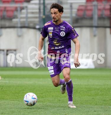 Fussball Bundesliga. SK Austria Klagenfurt gegen LASK.   Vesel Demaku (Klagenfurt). Klagenfurt, am 7.5.2023.
Foto: Kuess
---
pressefotos, pressefotografie, kuess, qs, qspictures, sport, bild, bilder, bilddatenbank