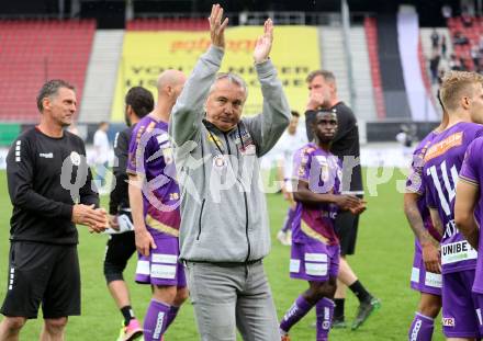 Fussball Bundesliga. SK Austria Klagenfurt gegen LASK.  Trainer Peter Pacult (Klagenfurt). Klagenfurt, am 7.5.2023.
Foto: Kuess
---
pressefotos, pressefotografie, kuess, qs, qspictures, sport, bild, bilder, bilddatenbank