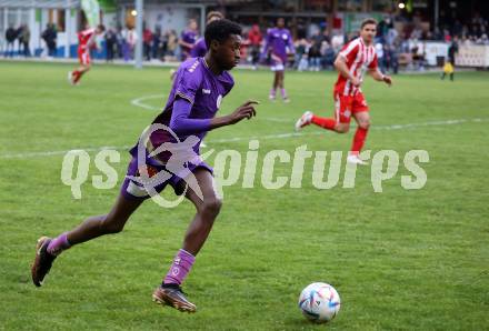 Fussball Kaerntner Liga. KAC gegen Austria Klagenfurt Amat. Mersei Dieu Nsandi  (Austria Klagenfurt). Klagenfurt, 12.5.2023.
Foto: Kuess


---
pressefotos, pressefotografie, kuess, qs, qspictures, sport, bild, bilder, bilddatenbank