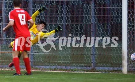 Fussball Kaerntner Liga. KAC gegen Austria Klagenfurt Amat.   Fabian Rabinig (KAC). Klagenfurt, 12.5.2023.
Foto: Kuess


---
pressefotos, pressefotografie, kuess, qs, qspictures, sport, bild, bilder, bilddatenbank