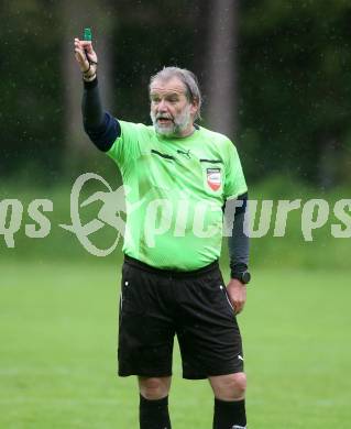 Fussball Kaerntner Liga. Ferlach Atus gegen St. Jakob/Ros.   Schiedsrichter Gerhard Lukas Meschnark. Klagenfurt, 13.5.2023.
Foto: Kuess


---
pressefotos, pressefotografie, kuess, qs, qspictures, sport, bild, bilder, bilddatenbank