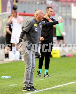 Fussball Bundesliga. SK Austria Klagenfurt gegen FK Austria Wien.  Trainer Peter Pacult (Klagenfurt).  Klagenfurt, am 21.5.2023.
Foto: Kuess
---
pressefotos, pressefotografie, kuess, qs, qspictures, sport, bild, bilder, bilddatenbank