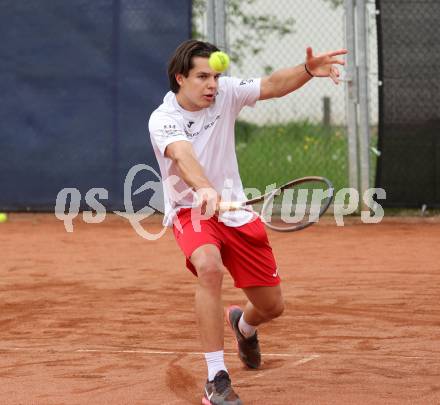 Tennis 2. Bundesliga. Strassburg gegen Union Klagenfurt. Tobias Smoliner  Strassburg, am 20.5.2023.
Foto: Kuess



---
pressefotos, pressefotografie, kuess, qs, qspictures, sport, bild, bilder, bilddatenbank