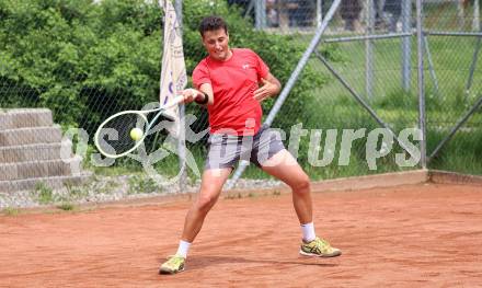 Tennis 2. Bundesliga. Strassburg gegen Union Klagenfurt. Martin Mueller (Union Klagenfurt). Strassburg, am 20.5.2023.
Foto: Kuess



---
pressefotos, pressefotografie, kuess, qs, qspictures, sport, bild, bilder, bilddatenbank