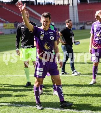 Fussball Bundesliga. SK Austria Klagenfurt gegen FK Austria Wien.  Till Sebastian Schumacher (Klagenfurt). Klagenfurt, am 21.5.2023.
Foto: Kuess
---
pressefotos, pressefotografie, kuess, qs, qspictures, sport, bild, bilder, bilddatenbank