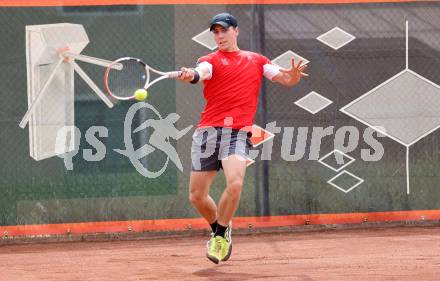 Tennis 2. Bundesliga. Strassburg gegen Union Klagenfurt. Florian Broska. Strassburg, am 20.5.2023.
Foto: Kuess



---
pressefotos, pressefotografie, kuess, qs, qspictures, sport, bild, bilder, bilddatenbank