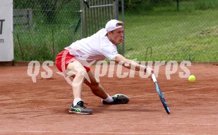 Tennis 2. Bundesliga. Strassburg gegen Union Klagenfurt. Niklas Gruenefeldt.  Strassburg, am 20.5.2023.
Foto: Kuess



---
pressefotos, pressefotografie, kuess, qs, qspictures, sport, bild, bilder, bilddatenbank