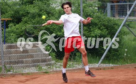 Tennis 2. Bundesliga. Strassburg gegen Union Klagenfurt. Tobias Smoliner  Strassburg, am 20.5.2023.
Foto: Kuess



---
pressefotos, pressefotografie, kuess, qs, qspictures, sport, bild, bilder, bilddatenbank