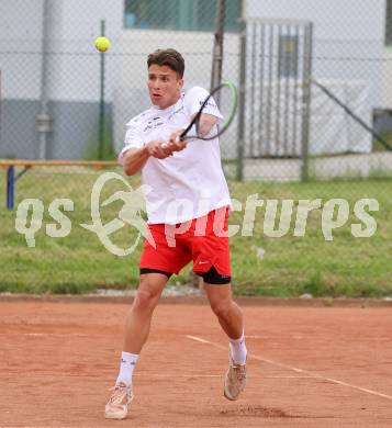 Tennis 2. Bundesliga. Strassburg gegen Union Klagenfurt. Paul Schmoelzer.  Strassburg, am 20.5.2023.
Foto: Kuess



---
pressefotos, pressefotografie, kuess, qs, qspictures, sport, bild, bilder, bilddatenbank