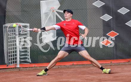 Tennis 2. Bundesliga. Strassburg gegen Union Klagenfurt. Florian Broska. Strassburg, am 20.5.2023.
Foto: Kuess



---
pressefotos, pressefotografie, kuess, qs, qspictures, sport, bild, bilder, bilddatenbank