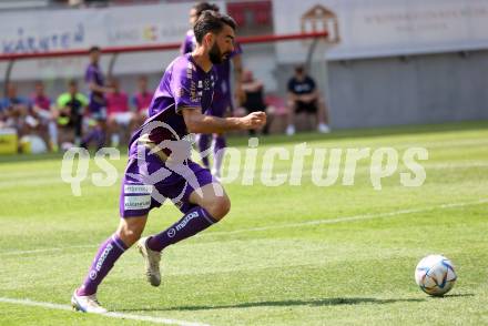 Fussball Bundesliga. SK Austria Klagenfurt gegen FK Austria Wien.  Kosmas Gkezos (Klagenfurt). Klagenfurt, am 21.5.2023.
Foto: Kuess
---
pressefotos, pressefotografie, kuess, qs, qspictures, sport, bild, bilder, bilddatenbank