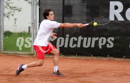 Tennis 2. Bundesliga. Strassburg gegen Union Klagenfurt. Tobias Smoliner  Strassburg, am 20.5.2023.
Foto: Kuess



---
pressefotos, pressefotografie, kuess, qs, qspictures, sport, bild, bilder, bilddatenbank