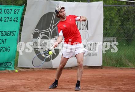 Tennis 2. Bundesliga. Strassburg gegen Union Klagenfurt. Niklas Ottowitz (Union Klagenfurt). Strassburg, am 20.5.2023.
Foto: Kuess



---
pressefotos, pressefotografie, kuess, qs, qspictures, sport, bild, bilder, bilddatenbank