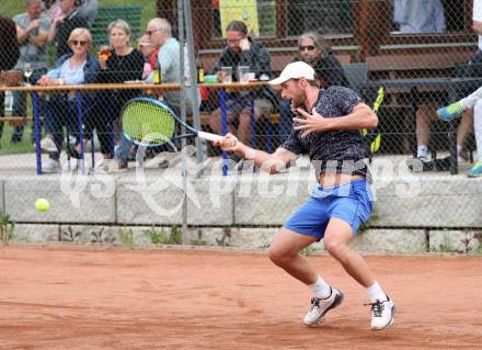 Tennis 2. Bundesliga. Strassburg gegen Union Klagenfurt. Michael Linzer (Union Klagenfurt). Strassburg, am 20.5.2023.
Foto: Kuess



---
pressefotos, pressefotografie, kuess, qs, qspictures, sport, bild, bilder, bilddatenbank