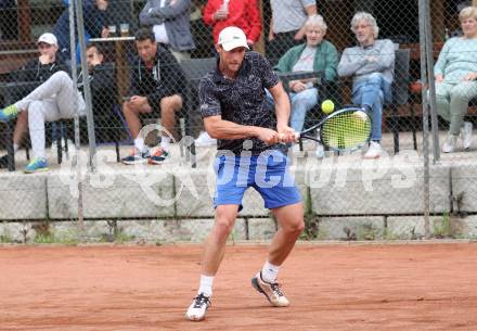 Tennis 2. Bundesliga. Strassburg gegen Union Klagenfurt. Michael Linzer (Union Klagenfurt). Strassburg, am 20.5.2023.
Foto: Kuess



---
pressefotos, pressefotografie, kuess, qs, qspictures, sport, bild, bilder, bilddatenbank