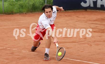 Tennis 2. Bundesliga. Strassburg gegen Union Klagenfurt. Tobias Smoliner  Strassburg, am 20.5.2023.
Foto: Kuess



---
pressefotos, pressefotografie, kuess, qs, qspictures, sport, bild, bilder, bilddatenbank