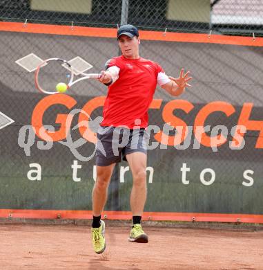 Tennis 2. Bundesliga. Strassburg gegen Union Klagenfurt. Florian Broska. Strassburg, am 20.5.2023.
Foto: Kuess



---
pressefotos, pressefotografie, kuess, qs, qspictures, sport, bild, bilder, bilddatenbank