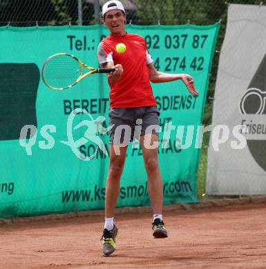 Tennis 2. Bundesliga. Strassburg gegen Union Klagenfurt. Luca Adlbrecht (Union Klagenfurt). Strassburg, am 20.5.2023.
Foto: Kuess



---
pressefotos, pressefotografie, kuess, qs, qspictures, sport, bild, bilder, bilddatenbank