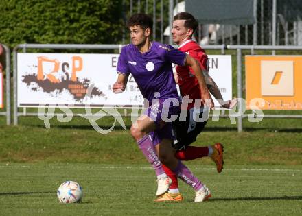 Fussball Kaerntner Liga. SK Austria Klagenfurt gegen Spittal. Alexander Fuchs  (Austria Klagenfurt).  Brueckl, am 27.5.2023.
Foto: Kuess



---
pressefotos, pressefotografie, kuess, qs, qspictures, sport, bild, bilder, bilddatenbank