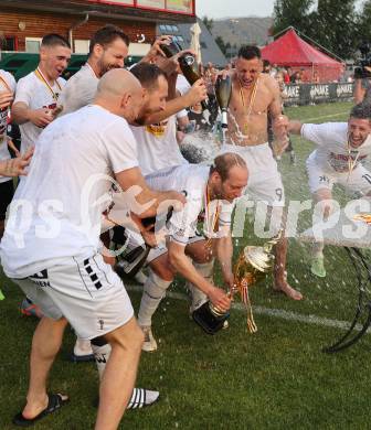 Fussball Kaerntner Liga. ASK gegen Lendorf. Meisterfeier  (ASK).  KLagenfurt, am 2.6.2023.
Foto: Kuess



---
pressefotos, pressefotografie, kuess, qs, qspictures, sport, bild, bilder, bilddatenbank