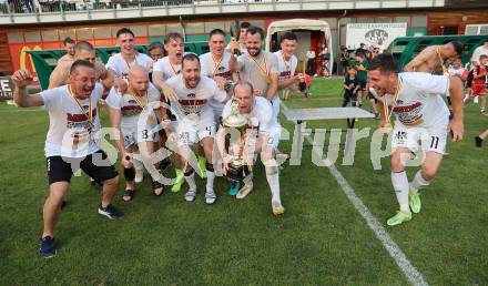 Fussball Kaerntner Liga. ASK gegen Lendorf. Meisterfeier  (ASK).  KLagenfurt, am 2.6.2023.
Foto: Kuess



---
pressefotos, pressefotografie, kuess, qs, qspictures, sport, bild, bilder, bilddatenbank