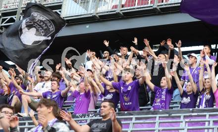 Fussball Bundesliga. SK Austria Klagenfurt gegen SK Rapid Wien.   Fans. Klagenfurt, am 3.6.2023.
Foto: Kuess
---
pressefotos, pressefotografie, kuess, qs, qspictures, sport, bild, bilder, bilddatenbank