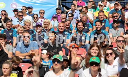 Fussball Bundesliga. SK Austria Klagenfurt gegen SK Rapid Wien.  Fans (Klagenfurt). Klagenfurt, am 3.6.2023.
Foto: Kuess
---
pressefotos, pressefotografie, kuess, qs, qspictures, sport, bild, bilder, bilddatenbank