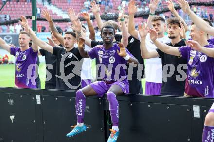 Fussball Bundesliga. SK Austria Klagenfurt gegen SK Rapid Wien.   Solomon Owusu Bonnah. Klagenfurt, am 3.6.2023.
Foto: Kuess
---
pressefotos, pressefotografie, kuess, qs, qspictures, sport, bild, bilder, bilddatenbank