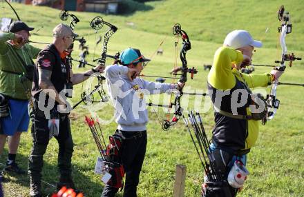 3D Bogenschiessen. Martina Kirsch. Bad Klein kirchheim, am 9.6.2023.
Foto: Kuess



---
pressefotos, pressefotografie, kuess, qs, qspictures, sport, bild, bilder, bilddatenbank