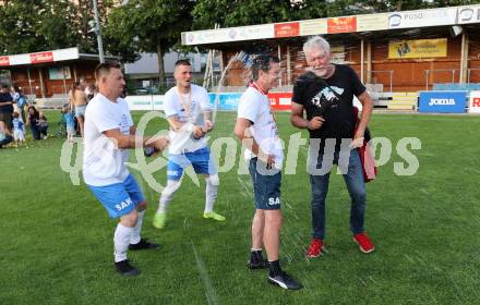 Fussball KFV Cup. SAK gegen Dellach/Gail. Darijo Biscan, Simon Sadnek  (SAK). Klagenfurt, am 17.6.2023.
Foto: Kuess



---
pressefotos, pressefotografie, kuess, qs, qspictures, sport, bild, bilder, bilddatenbank