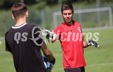 Fussball Bundesliga. Training SK Austria Klagenfurt.   Tormanntrainer Marc Lamberger. Viktring, am 26.4.2023.
Foto: Kuess



---
pressefotos, pressefotografie, kuess, qs, qspictures, sport, bild, bilder, bilddatenbank