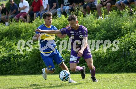 Fussball Bundesliga Testspiel. DSG/ATUS Ferlach gegen SK Austria Klagenfurt.  Till Schumacher  (Austria KLagenfurt). Ferlach, am 30.6.2023.
Foto: Kuess



---
pressefotos, pressefotografie, kuess, qs, qspictures, sport, bild, bilder, bilddatenbank