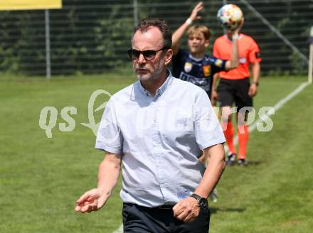 Fussball OEFB Cup. ASK gegen Admira Wacker.  Trainer Dietmar Thuller  (ASK). Klagenfurt, am 23.7.2023.
Foto: Kuess
---
pressefotos, pressefotografie, kuess, qs, qspictures, sport, bild, bilder, bilddatenbank
