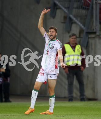 Fussball Bundesliga. SK Austria Klagenfurt gegen WAC.   Dominik Baumgartner (WAC).  Klagenfurt, am 9.8.2023.
Foto: Kuess
---
pressefotos, pressefotografie, kuess, qs, qspictures, sport, bild, bilder, bilddatenbank