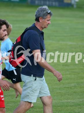 Fussball Kaerntner Liga. Bleiburg gegen KAC.   Trainer KLaus Thuller   (KAC). Bleiburg, am 12.8.2023.
Foto: Kuess
---
pressefotos, pressefotografie, kuess, qs, qspictures, sport, bild, bilder, bilddatenbank
