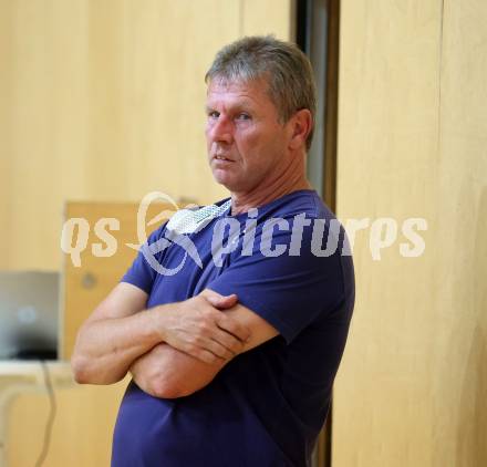 Handball BUndesliga. SC Ferlach gegen HC FIVERS WAT Margareten.  Walter Perkounig (SCF). Ferlach, am 5.9.2023.
Foto: Kuess
---
pressefotos, pressefotografie, kuess, qs, qspictures, sport, bild, bilder, bilddatenbank
