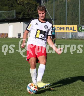Fussball Kaerntner Liga. Kraig gegen Spittal.   Thomas Walker  (Spittal). Kraig, am 9.9.2023.
Foto: Kuess
---
pressefotos, pressefotografie, kuess, qs, qspictures, sport, bild, bilder, bilddatenbank