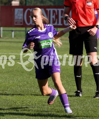 Fussball Frauen. OEFB Cup. SK Austria Klagenfurt gegen GAK.  Cassidy Dreier  (Austria Klagenfurt). Glanegg, am 10.9.2023.
Foto: Kuess
---
pressefotos, pressefotografie, kuess, qs, qspictures, sport, bild, bilder, bilddatenbank
