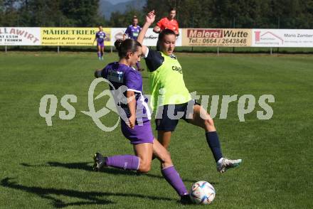 Fussball Frauen. OEFB Cup. SK Austria Klagenfurt gegen GAK.  Antonia Monika Kogler   (Austria Klagenfurt). Glanegg, am 10.9.2023.
Foto: Kuess
---
pressefotos, pressefotografie, kuess, qs, qspictures, sport, bild, bilder, bilddatenbank