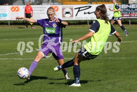 Fussball Frauen. OEFB Cup. SK Austria Klagenfurt gegen GAK.   Franziska Markof (Austria Klagenfurt). Glanegg, am 10.9.2023.
Foto: Kuess
---
pressefotos, pressefotografie, kuess, qs, qspictures, sport, bild, bilder, bilddatenbank