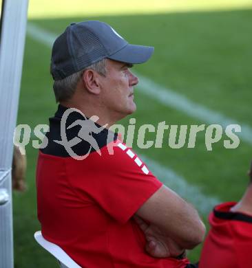 Fussball Frauen. OEFB Cup. SK Austria Klagenfurt gegen GAK.    Robert Micheu (Austria Klagenfurt). Glanegg, am 10.9.2023.
Foto: Kuess
---
pressefotos, pressefotografie, kuess, qs, qspictures, sport, bild, bilder, bilddatenbank