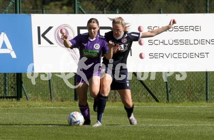Fussball Frauen. OEFB Cup. SK Austria Klagenfurt gegen GAK.  Annika Buerger  (Austria Klagenfurt). Glanegg, am 10.9.2023.
Foto: Kuess
---
pressefotos, pressefotografie, kuess, qs, qspictures, sport, bild, bilder, bilddatenbank