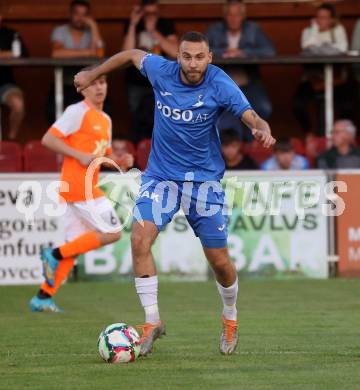 Fussball Kaerntner Liga. SAK gegen Donau.  Kristjan Sredojevic   (SAK).  Klagenfurt, am 15.9.2023.
Foto: Kuess
---
pressefotos, pressefotografie, kuess, qs, qspictures, sport, bild, bilder, bilddatenbank