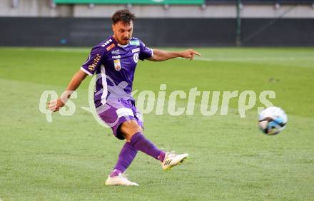 Fussball Bundesliga. SK Austria Klagenfurt gegen LASK.   Simon Straudi (Klagenfurt).  Klagenfurt, am 16.9.2023.
Foto: Kuess
---
pressefotos, pressefotografie, kuess, qs, qspictures, sport, bild, bilder, bilddatenbank