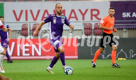 Fussball Bundesliga. SK Austria Klagenfurt gegen SC Austria Lustenau.   Rico Benatelli (Klagenfurt).  Klagenfurt, am 23.9.2023.
Foto: Kuess
---
pressefotos, pressefotografie, kuess, qs, qspictures, sport, bild, bilder, bilddatenbank